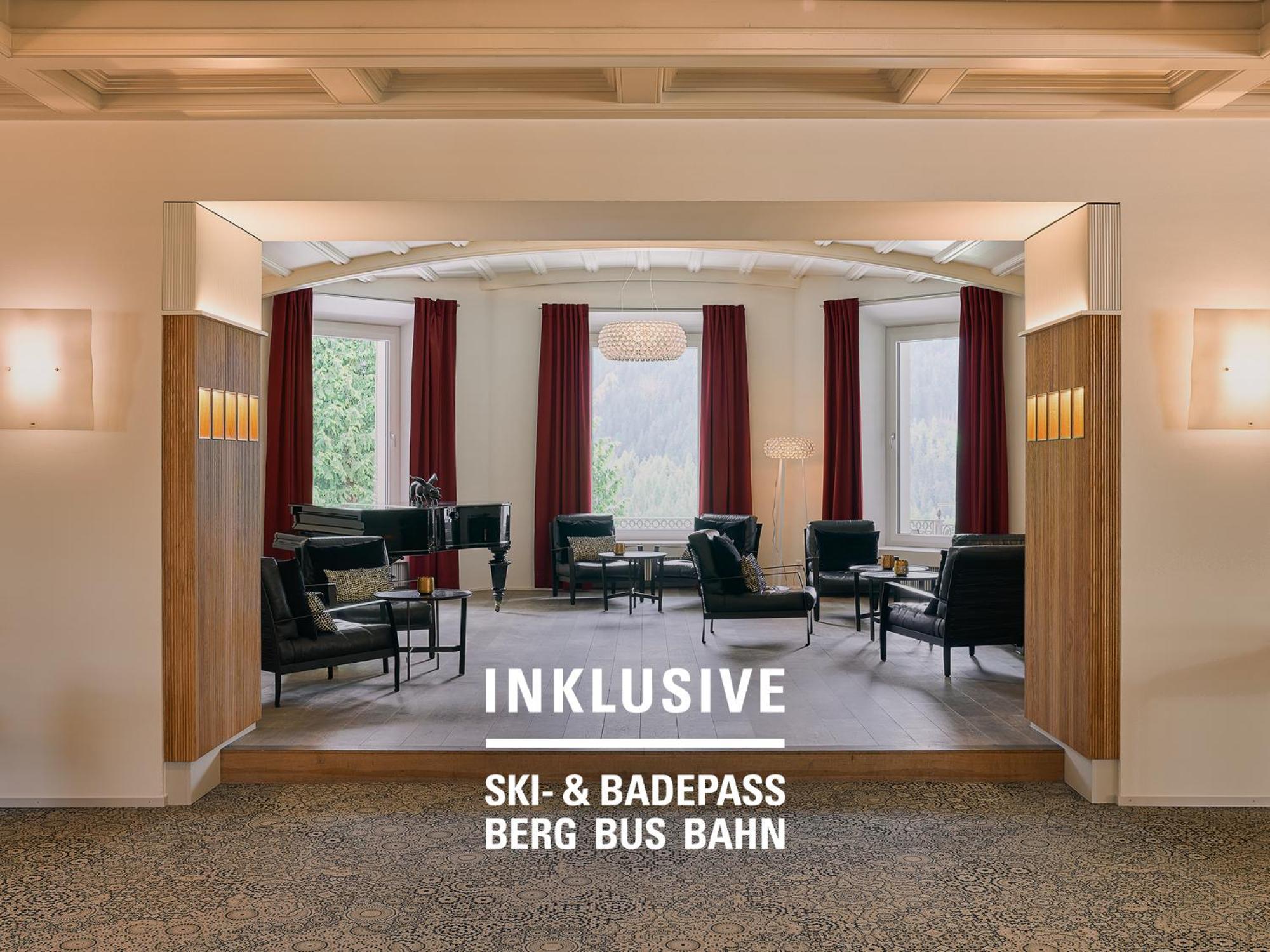 Hotel Belvedere Скуол Екстериор снимка